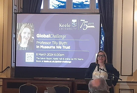 Professor Tilly Blyth lecture in the Salvin Room - 6 March 2024