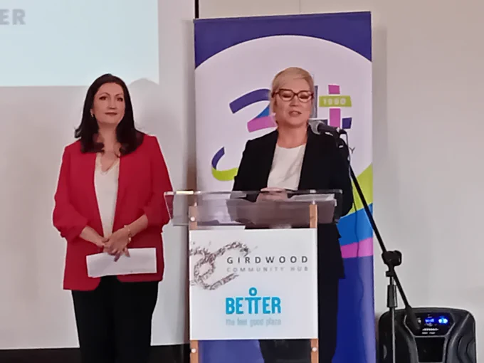 First Minister speaks at the launch of Good Relations Week 2024