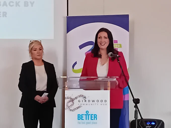 The deputy First Minister speaks at the launch of Good Relations Week 2024.