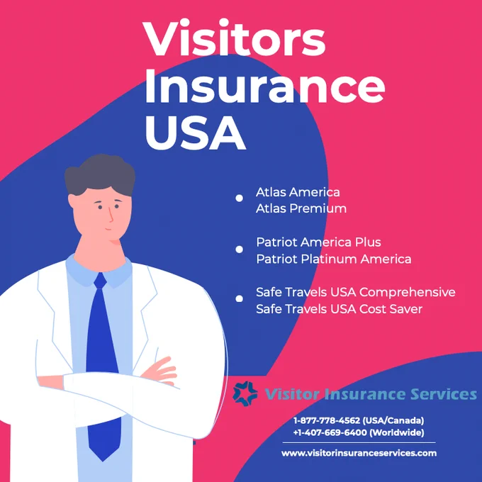 Visitors insurance for parents visiting USA and travel health insurance coverage for relatives traveling to America. Quote, review & buy best visitor insurance, Visitor Insurance Services of America (VISOA) can help you. Call  1-407-669-6400 or go online to https://www.visoa.com