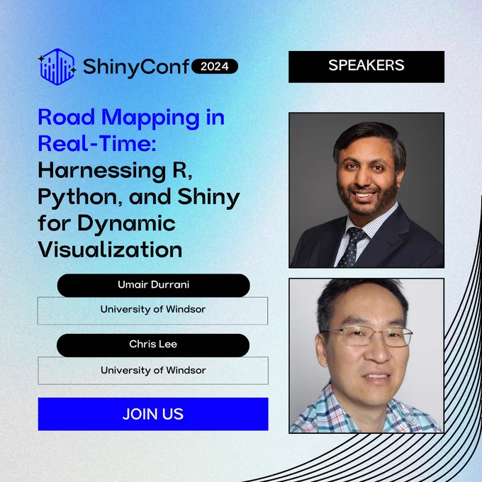Road Mapping in Real-Time: Harnessing R, Python, and Shiny for Dynamic Visualization