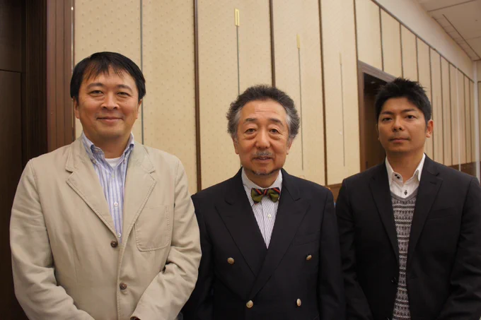 A long-term collaboration, the picture was taken in 2014.