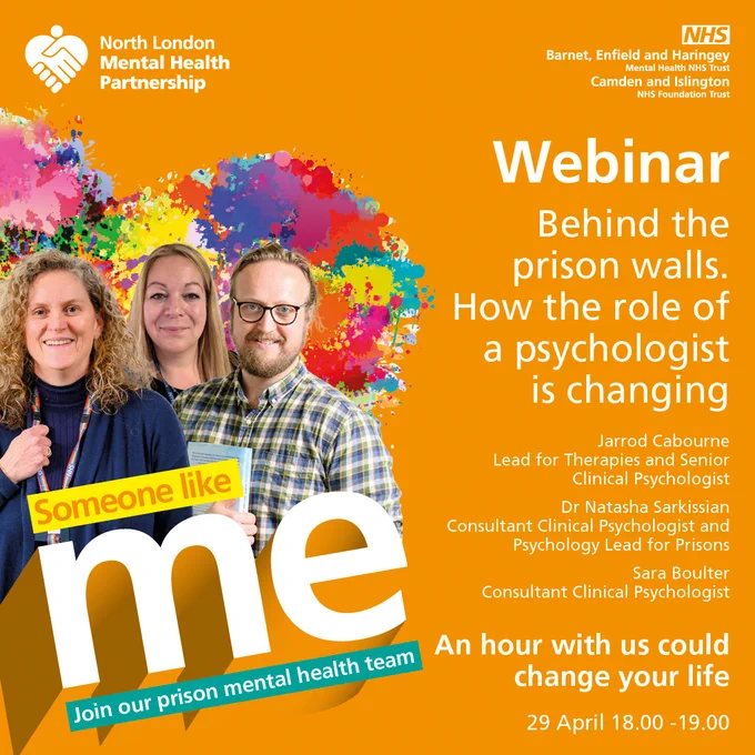 Webinar - Behind the prison walls. How the role of a psychologist is changing.