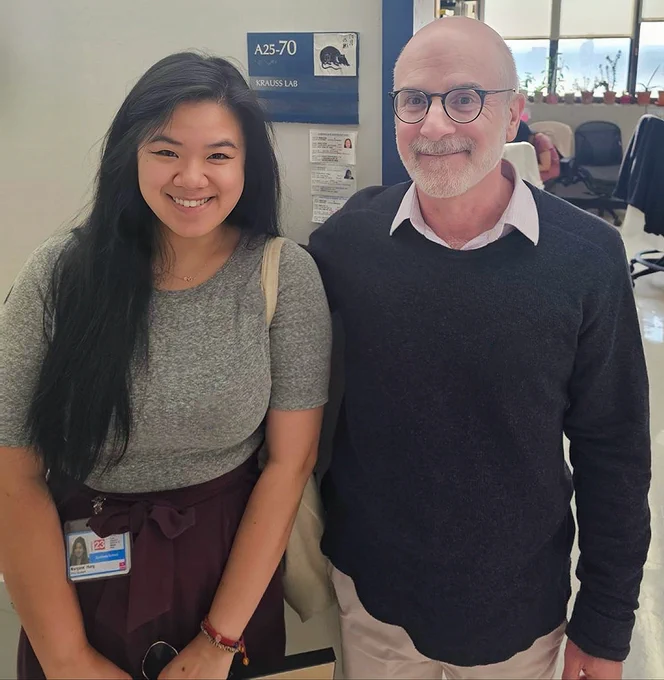 Margaret Hung (left) and Robert Krauss (right)