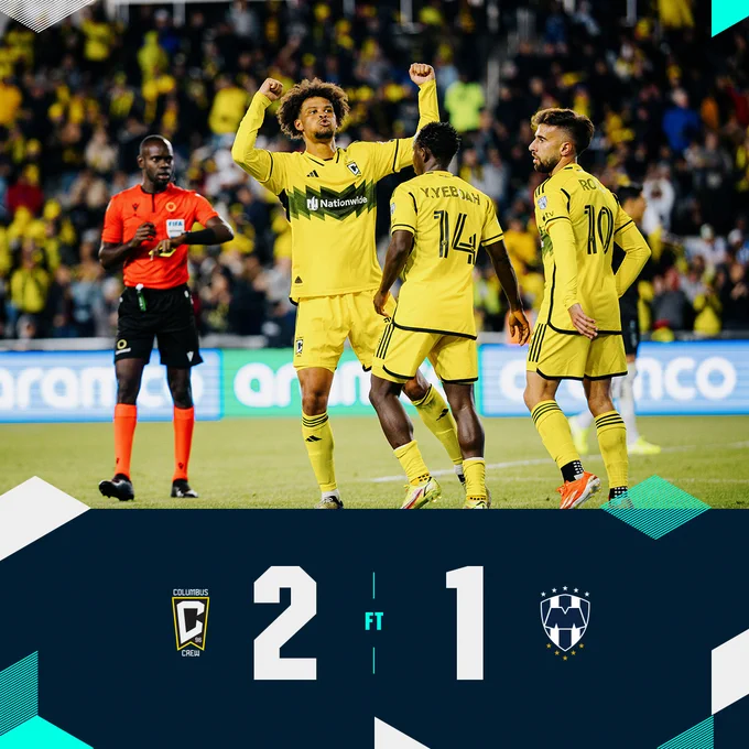 FT in Leg 1: The Crew 2-1 Rayados