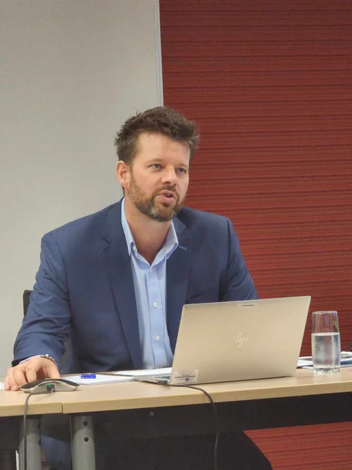 Benoit Cambier, EIB representative for the Pacific, Chair, PMC