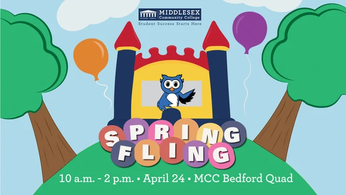 Spring Fling 10 a.m. - 2 p.m. April 24 MCC Bedford Quad