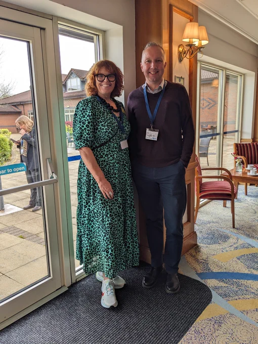 Kay Keane and Ceri Chaplin from the IGPM