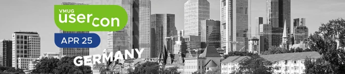 #VMUG #Usercon #Frankfurt #Germany