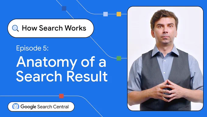 A YouTube thumbnail for episode 5 of How Search Works.