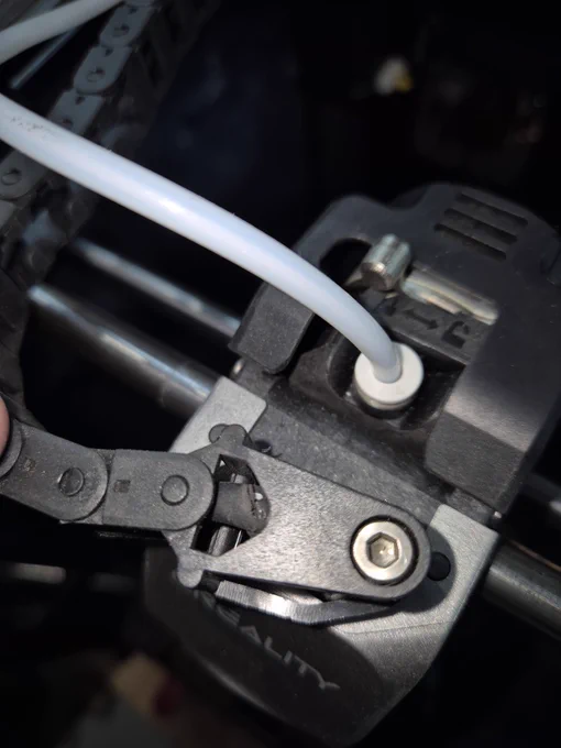 Creality K1 extrude cable fail