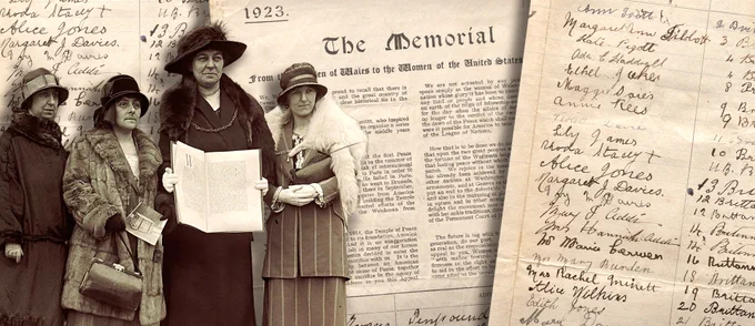  Welsh Women’s Peace Petition