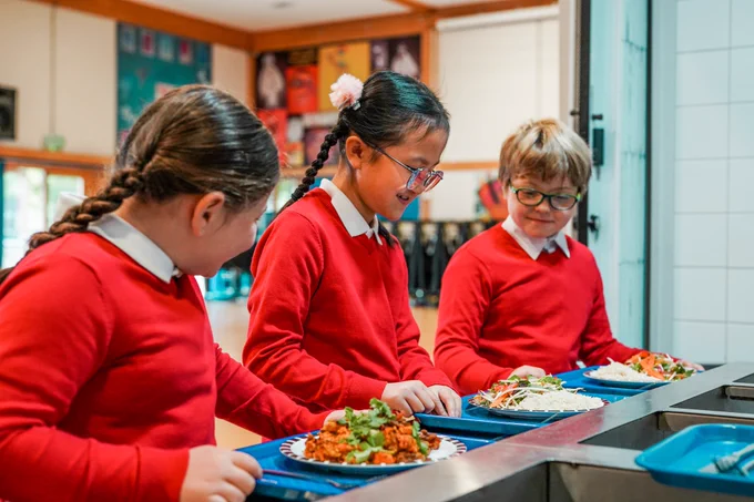 School meals. Image: Impact on Urban Health