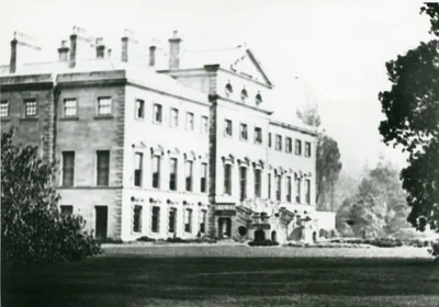 Photograph of Lathom House, taken from the local history collections at Skelmersdale Library.