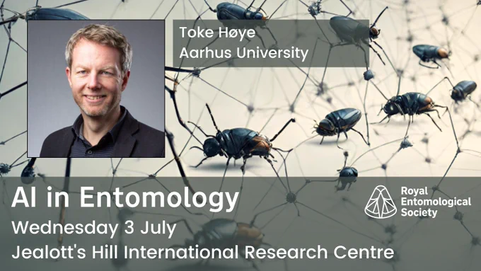 We are excited to welcome Toke Hoye of Aarhus University as a keynote speaker at our July event, AI in Entomology.