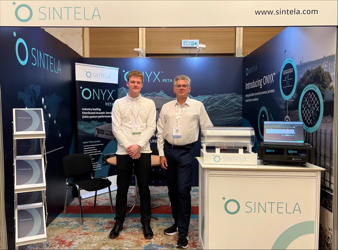 Sintela exhibiting at the World Border Security Congress 2024 in Turkey.