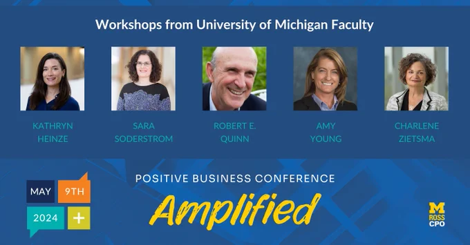 Positive Business Conference Amplified on May 9th, 2024.