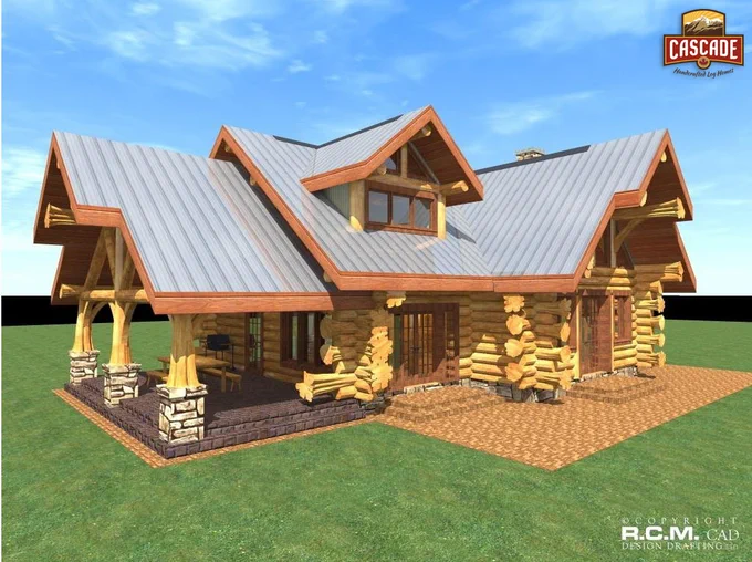 Our Floor Plan of the week is the 2625 Alberni!  2625 Sq Ft (243.87 m2 ). 
This stunning log home design features a high post and beam ceiling in the great room. With kitchen, dining area, great room master bedroom, bathroom foyer and covered deck on the first floor. The second floor features 3 more bedrooms with full bathroom in the loft. 
Contact us today for a quote on this gorgeous log home
by clicking on the following link:
http://www.cascadehandcrafted.com/contact-us/
#loghomebuilders #loghomes #loghomedesign #floorplans #design #westernredcedar #customloghomes