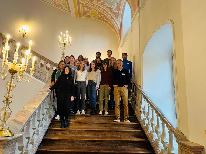 lab members at the retreat