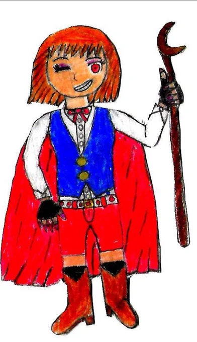 So basically she was my first commission ever and I had to do the character Justice so I put all my effort and energy and this was the design that came out and then over the years me and her creator talk to each other and well one day we were reminiscing and I brought up the old design and she said that she changed her character so much from what she initially commissioned me for so we struck a deal and I have the right to the first design and then I designed her character from the ground up