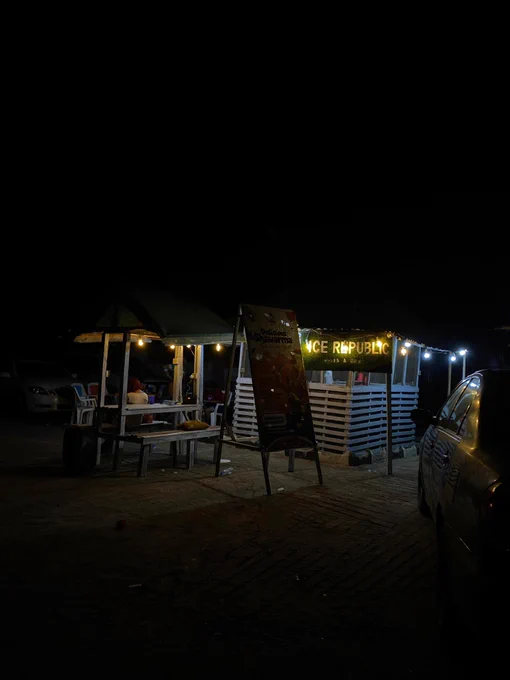 Ice Republic at night
