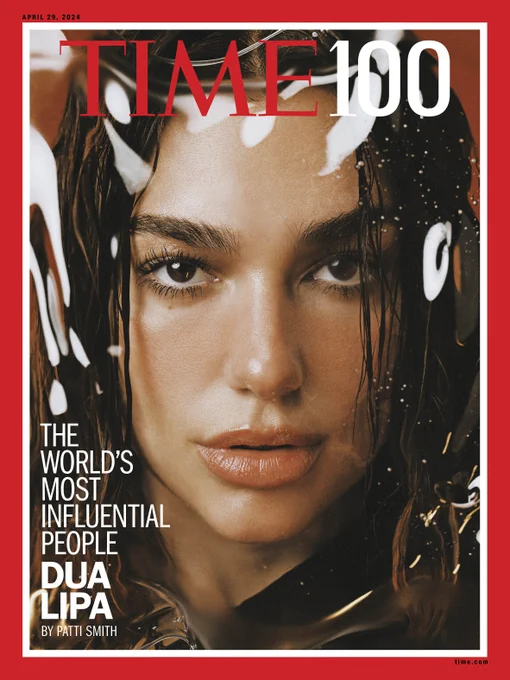 TIME100 2024: Dua Lipa is one of the world's most influential people. 