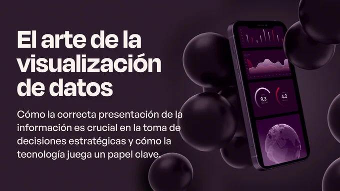 El arte de la visualización de datos. 

Cómo la correcta presentación de la información es crucial en la toma de decisiones estratégicas y cómo la tecnología juega un papel clave. 