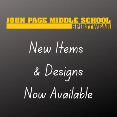 JPMS SpiritWear New Items Available
