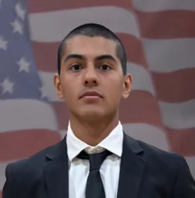 Los Angeles Fire Department Recruit Firefighter Jacob Fuerte. This photo is Creative Commons licensed in the public domain. Credit: LAFD