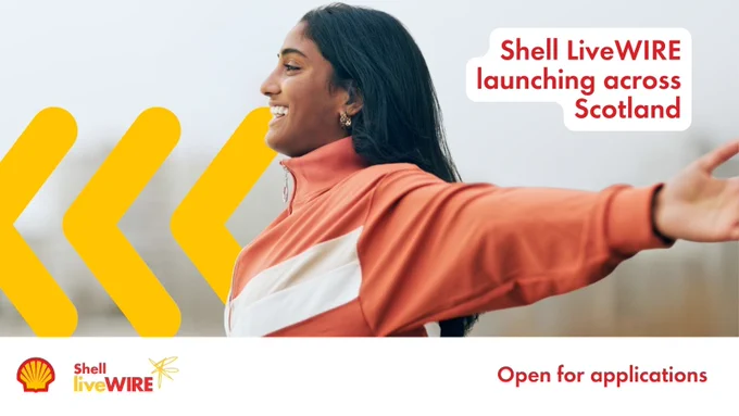 Shell LiveWIRE Scotland | Open for applications