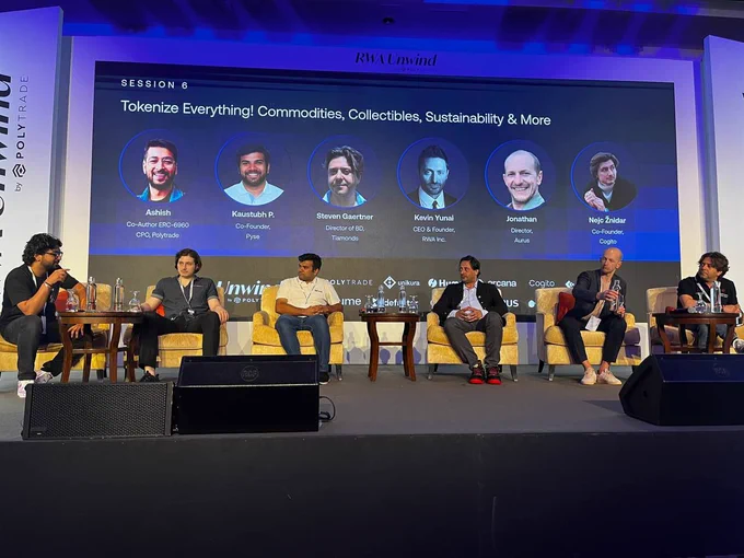 Session 6 panel of RWA Unwind in Dubai