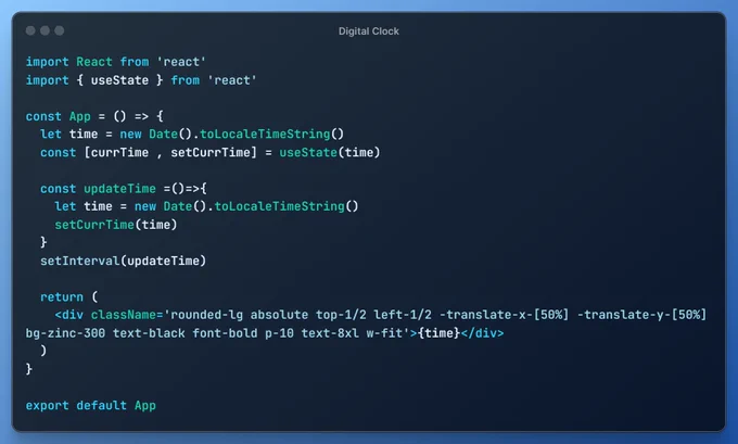 React js