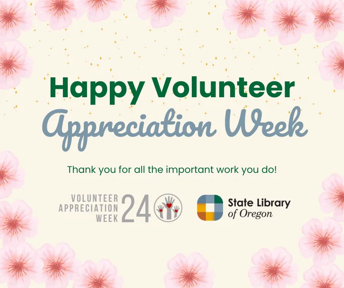 Happy Volunteer Appreciation Graphic
