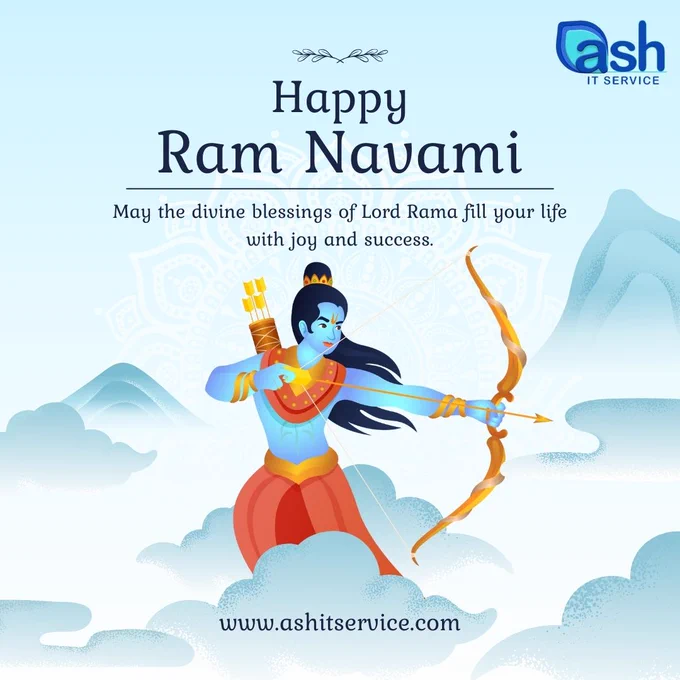 Wishing you all a joyful and blessed Ram Navami! May the grace of Lord Rama bring happiness and prosperity to your life.