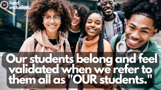 Group of students. 
