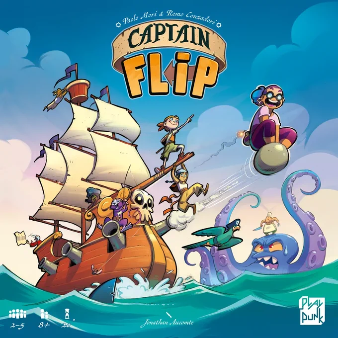 Captain Flip (Autors: Remo Conzadori i Paolo Mori. Il·lustracions: Jonathan Aucomte)