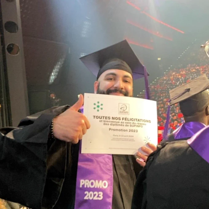 Reda diplômé de SupInfo et Ingénieur DevOps à Sully Group