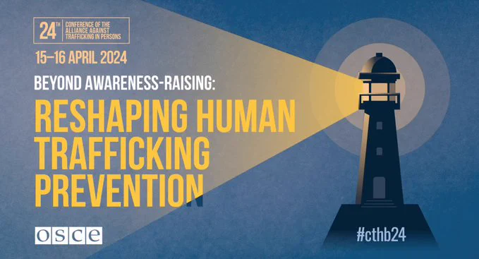 OSCE Conference of the Alliance Against Trafficking in Persons 2024 Poster