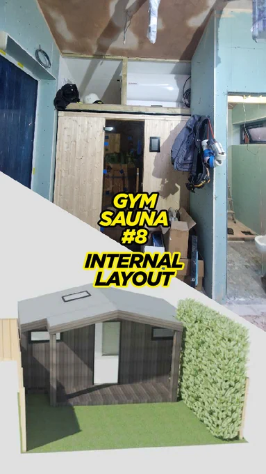 Gym Sauna part 8 - the new build gym sauna in the London suburbs. Combit are now onto the fitting of the internal walls, the doors and cupboards. Insulation is being installed where required, because with a sauna we need to keep the heat in!!! https://rebrand.ly/CombitC
#homerenovations #homeimprovements #homeremodelling 
https://youtu.be/2qQ6nAwQ4og
@rightmove @Zoopla