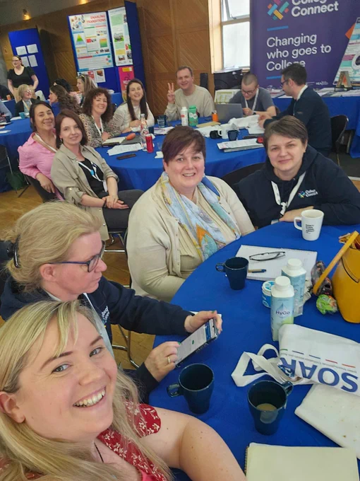 College Connect and MU gang take a selfie at the National Access Conference in UCC