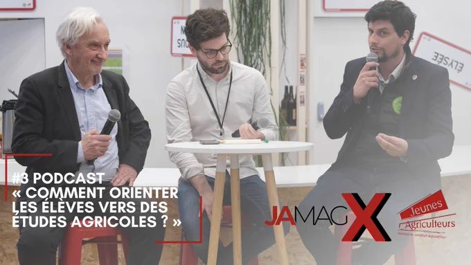 Aujourd'hui, au tour du débat sur les « Comment orienter les élèves vers des études agricoles ? »
Avec :
- Benoît Jourdain, Vice-président au Conseil départemental des Vosges, Départements de France
- Rémi Dumas, Vice-président de Jeunes Agriculteurs