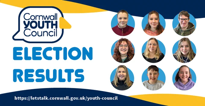 Cornwall Youth Council election results
