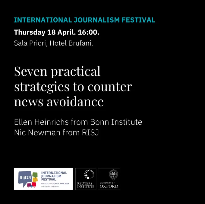 Seven practical 
strategies to counter 
news avoidance
