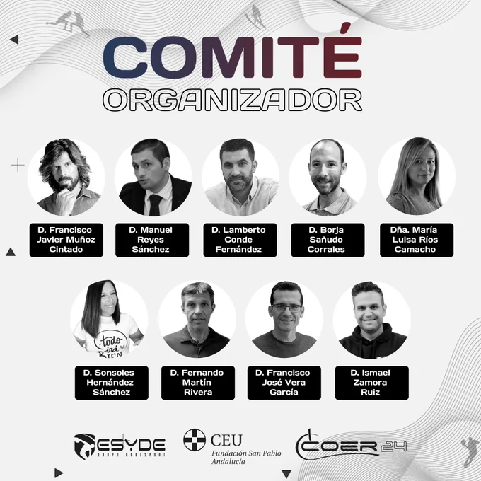 Comité organizador COER 24.