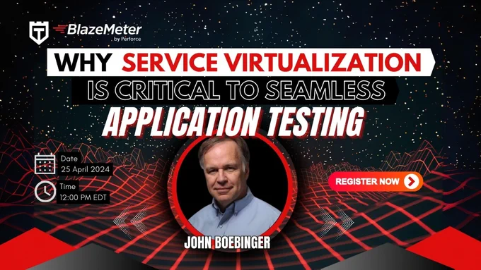 Why Service Virtualization is Critical to Seamless Application Testing with John Boebinger for the TestGuil Training session by Joe Colantonio