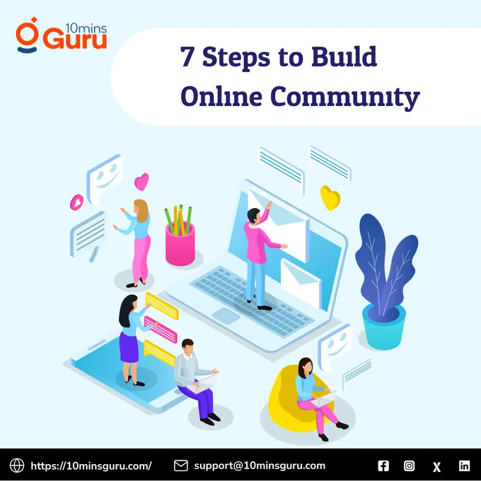 Steps to Build Online Community, Community, Community building, Digital engagement, Digital connect,  Online connect, Online community,  Virtual connection, Mutual connection 
