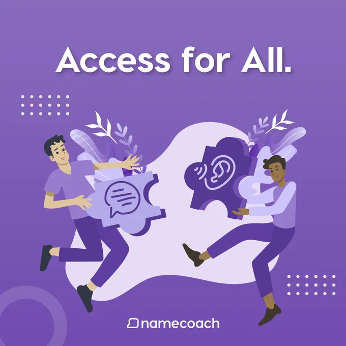 Access for all. 