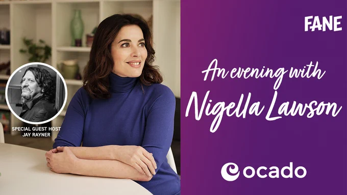 An Evening with Nigella Lawson. Special Guest Host Jay Rayner.