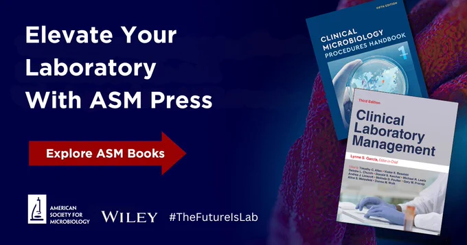 Upgrade your library this Lab Week with new books from ASM Press-Wiley!
