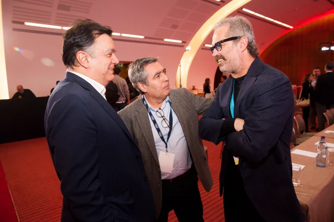 Dr. João Silveira, Dr. Manuel Almeida & Prof. Giuseppe Tarantini
